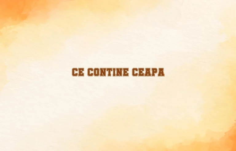 ce contine ceapa