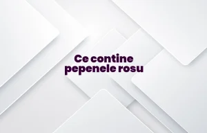 ce contine pepenele rosu