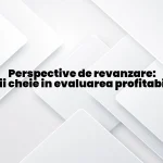 Perspective de revanzare: criterii cheie in evaluarea profitabilitatii